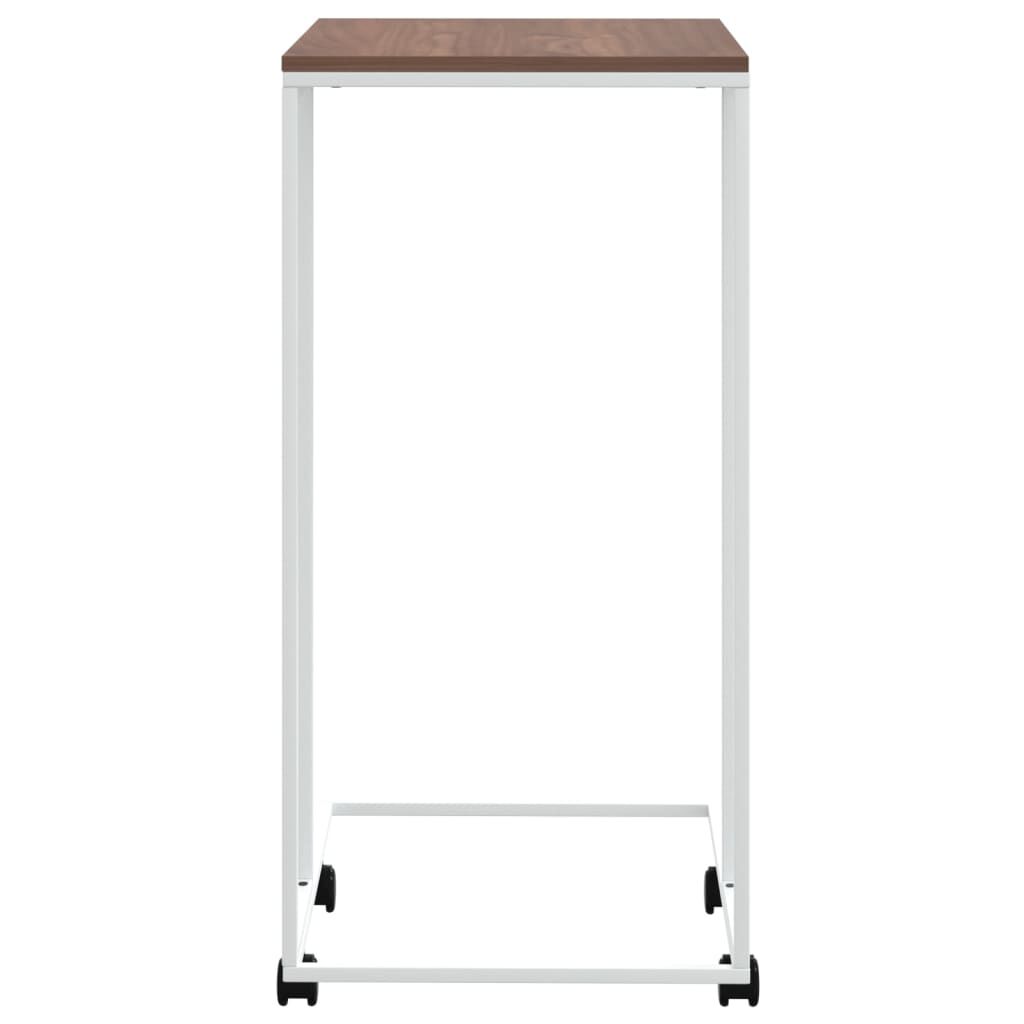 vidaXL Βοηθητικό Τραπέζι με Ρόδες Λευκό 40x30x63,5 εκ. Επεξεργ. Ξύλο