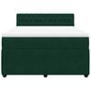 vidaXL &Kappa;&rho;&epsilon;&beta;ά&tau;&iota; Boxspring &mu;&epsilon; &Sigma;&tau;&rho;ώ&mu;&alpha; &Sigma;&kappa;&omicron;ύ&rho;&omicron; &Pi;&rho;ά&sigma;&iota;&nu;&omicron; 160x200&epsilon;&kappa;. &Beta;&epsilon;&lambda;&omicron;ύ&delta;&iota;&nu;&omicron;