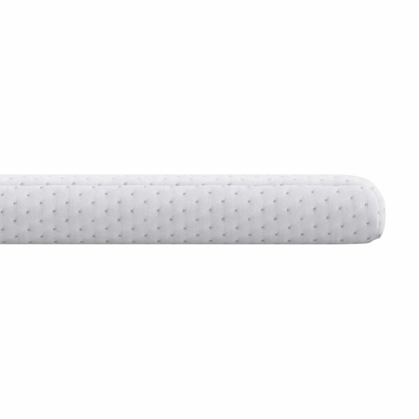 vidaXL Στρώματα Λευκό 70 x 200 cm 100% ύφασμα πολυεστέρα με τζακάρ