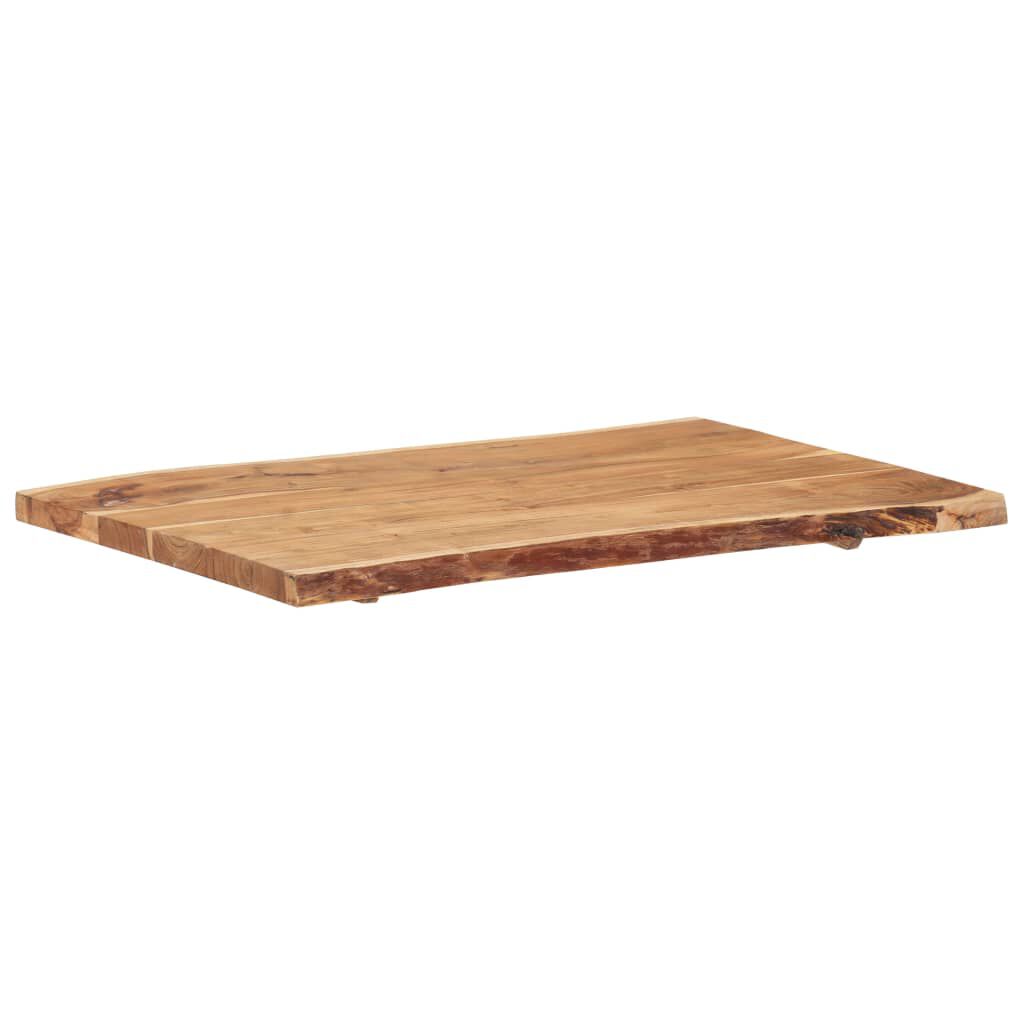 vidaXL Επιφάνεια Τραπεζιού 100 x (50-60) x 3,8 εκ. Μασίφ Ξύλο Ακακίας