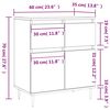 vidaXL Ντουλάπι Καπνιστή Δρυς 60x35x70 εκ. από Επεξεργασμένο Ξύλο