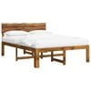 vidaXL &Delta;&iota;&pi;&lambda;ό &Kappa;&rho;&epsilon;&beta;ά&tau;&iota; &mu;&epsilon; &Kappa;&epsilon;&phi;&alpha;&lambda;ά&rho;&iota; ROSTOCK &Phi;&upsilon;&sigma;&iota;&kappa;ό 135 x 190 cm