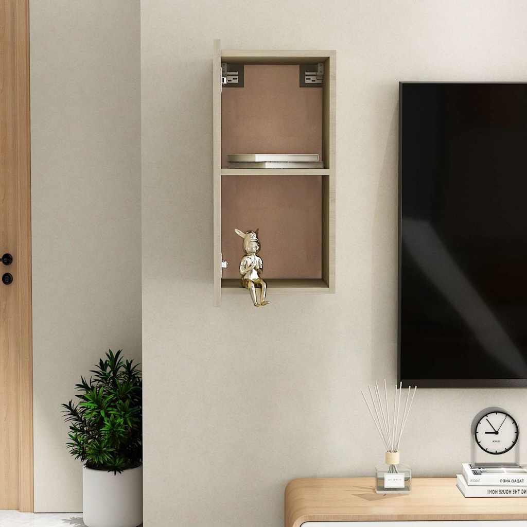 vidaXL Έπιπλο Τηλεόρασης Sonoma Δρυς 30,5 x 30 x 60 εκ. Επεξ. Ξύλο