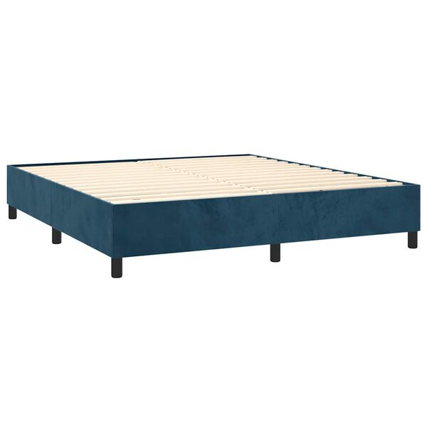 vidaXL &Kappa;&rho;&epsilon;&beta;ά&tau;&iota; Boxspring &mu;&epsilon; &Sigma;&tau;&rho;ώ&mu;&alpha; &Sigma;&kappa;&omicron;ύ&rho;&omicron; &Mu;&pi;&lambda;&epsilon; 200x200 &epsilon;&kappa;. &Beta;&epsilon;&lambda;&omicron;ύ&delta;&iota;&nu;&omicron;