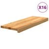 vidaXL &Pi;&alpha;&tau;ά&kappa;&iota;&alpha; &Sigma;&kappa;ά&lambda;&alpha;&sigmaf; 16 &tau;&epsilon;&mu;. &Alpha;&nu;&omicron;&iota;&chi;&tau;ό &Kappa;&alpha;&phi;έ 70x30x2 cm &Xi;ύ&lambda;&omicron; &Delta;&rho;&upsilon;ό&sigmaf;