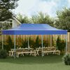 vidaXL Τέντα Εκδηλώσεων Πτυσσόμενη Pop-Up Μπλε 3 x 6 μ.