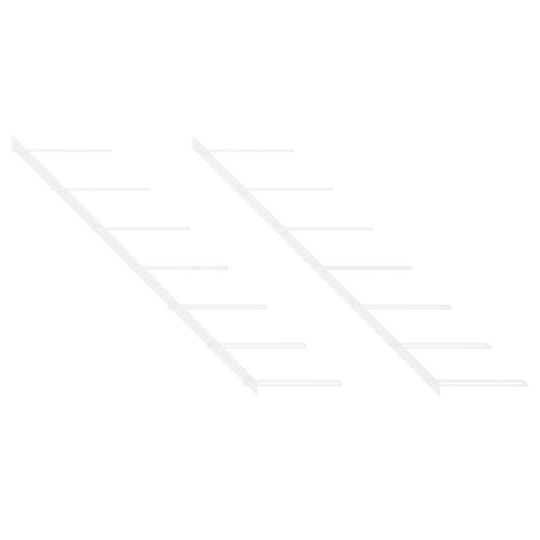 vidaXL &Rho;&alpha;&phi;&iota;έ&rho;&epsilon;&sigmaf; &Kappa;&rho;&alpha;&sigma;&iota;ώ&nu; &Tau;&omicron;ί&chi;&omicron;&upsilon; &gamma;&iota;&alpha; 7 &Phi;&iota;ά&lambda;&epsilon;&sigmaf; 2 &tau;&epsilon;&mu;. &Lambda;&epsilon;&upsilon;&kappa;έ&sigmaf; &Mu;&epsilon;&tau;&alpha;&lambda;&lambda;&iota;&kappa;έ&sigmaf;