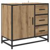 vidaXL Σετ Επίπλων Μπάνιου με πόρτα 2 pcs artisan δρυς 65 x 33 x 60 εκ