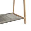 vidaXL Κρεμάστρα Ρούχων με Ράφια 96x45,5x150,5 εκ. Μπαμπού