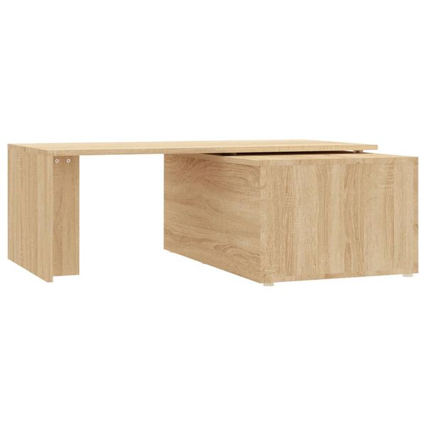 vidaXL Τραπεζάκι Σαλονιού Sonoma Δρυς 150x50x35 εκ. από Επεξ. Ξύλο