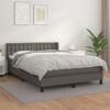 vidaXL &Kappa;&rho;&epsilon;&beta;ά&tau;&iota; Boxspring &mu;&epsilon; &Sigma;&tau;&rho;ώ&mu;&alpha; &Gamma;&kappa;&rho;&iota; 140x200&epsilon;&kappa;. &alpha;&pi;ό &Sigma;&upsilon;&nu;&theta;&epsilon;&tau;&iota;&kappa;ό &Delta;έ&rho;&mu;&alpha;