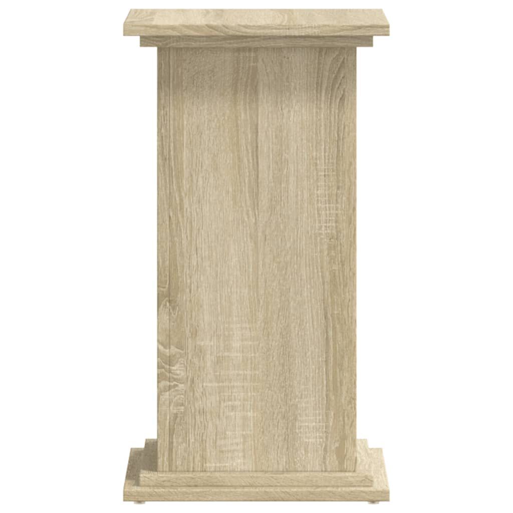 vidaXL Βάσεις Φυτών Sonoma Δρυς 33x33x60 εκ. Επεξεργασμένο Ξύλο