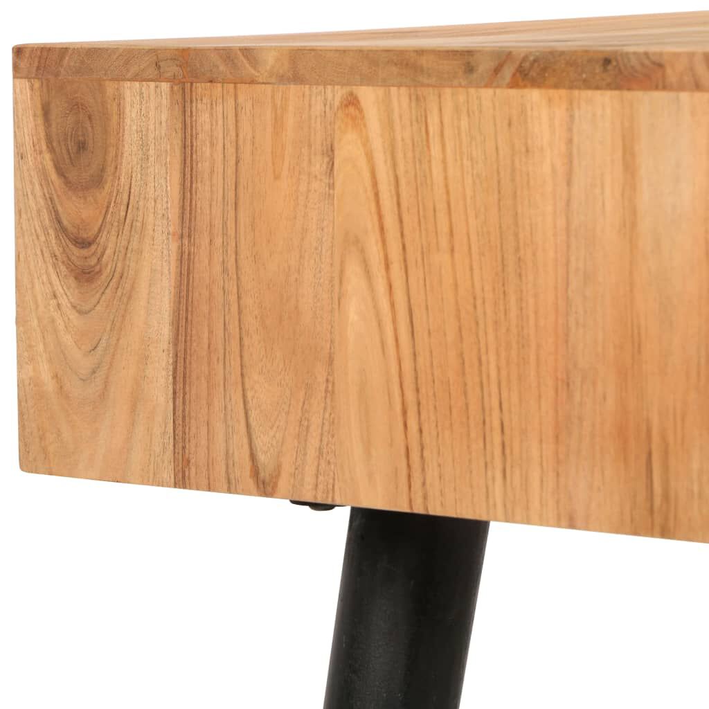 vidaXL Γραφείο 118 x 45 x 76 εκ. από Μασίφ Ξύλο Ακακίας