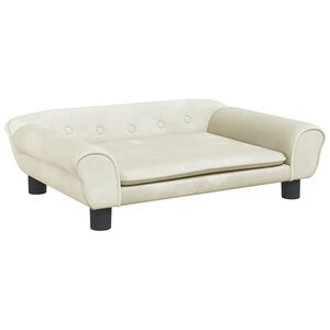 vidaXL &Kappa;&rho;&epsilon;&beta;ά&tau;&iota; &Sigma;&kappa;ύ&lambda;&omicron;&upsilon; &Kappa;&rho;&epsilon;&mu; 70 x 48 x 22 &epsilon;&kappa;. &Beta;&epsilon;&lambda;&omicron;ύ&delta;&iota;&nu;&omicron;