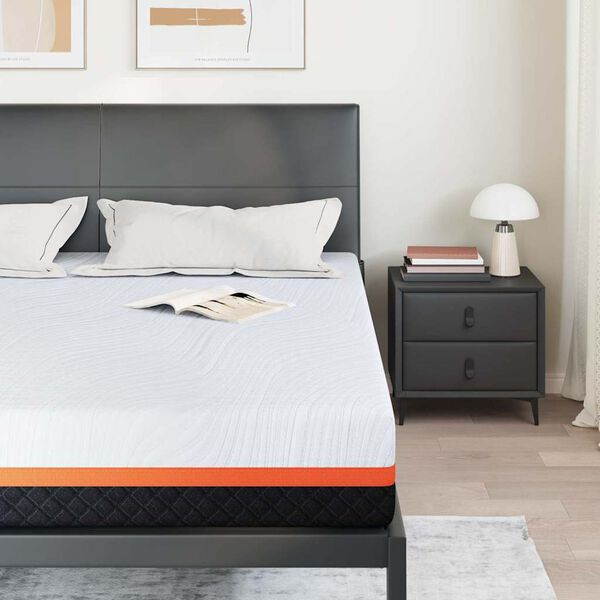 vidaXL &Sigma;&tau;&rho;ώ&mu;&alpha; &Lambda;&epsilon;&upsilon;&kappa;ό &kappa;&alpha;&iota; &Gamma;&kappa;&rho;&iota; 180 x 200 cm &Zeta;&alpha;&kappa;ά&rho; ύ&phi;&alpha;&sigma;&mu;&alpha;