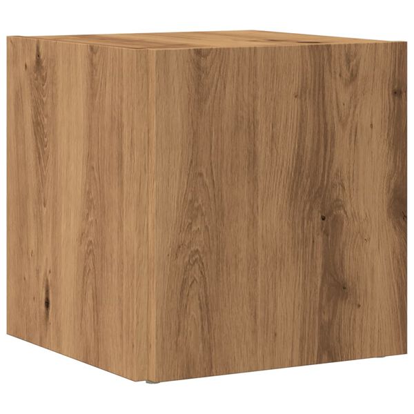 vidaXL Βοηθητικό Τραπέζι Αρτισιανή Δρυς 33x33x34 εκ. Επεξ. Ξύλο