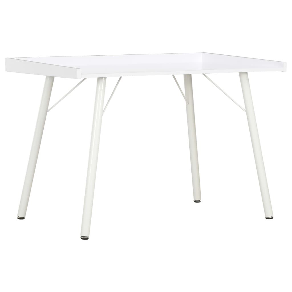 vidaXL Γραφείο Λευκό 90 x 50 x 79 εκ.