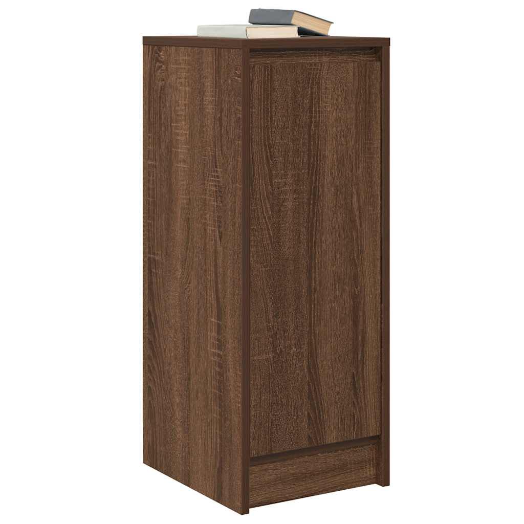 vidaXL Ντουλάπι Καφέ Δρυς 29,5x34x76 εκ. Επεξεργασμένο Ξύλο