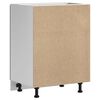 vidaXL Ντουλάπι βάσης νεροχύτη Kalmar Μαύρο 60x46x81,5 εκ. Επεξ. Ξύλο