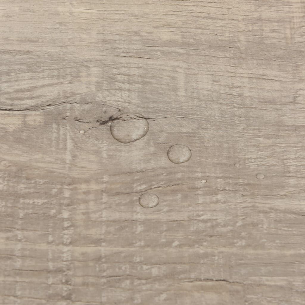 vidaXL Δάπεδο Αυτοκόλλητο Taupe 55 τεμ. 5,11 μ² από PVC