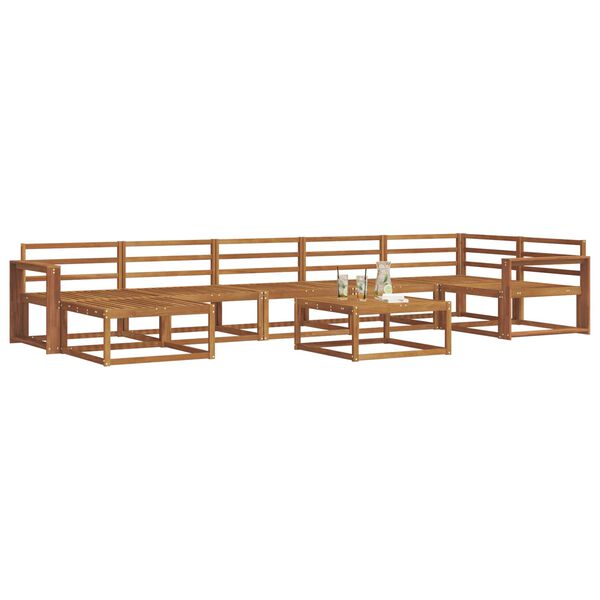 vidaXL &Sigma;&epsilon;&iota;&rho;ά &Kappa;&alpha;&nu;&alpha;&pi;έ &Epsilon;&xi;&omega;&tau;&epsilon;&rho;&iota;&kappa;&omicron;ύ 8 pcs &Phi;&upsilon;&sigma;&iota;&kappa;ό &Sigma;&tau;&epsilon;&rho;&epsilon;ό &Xi;ύ&lambda;&omicron; &Alpha;&kappa;&alpha;&kappa;ί&alpha;&sigmaf;