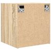 vidaXL Κομοδίνα Επιτοίχια 2 τεμ. Sonoma Δρυς 38x34x40 εκ.