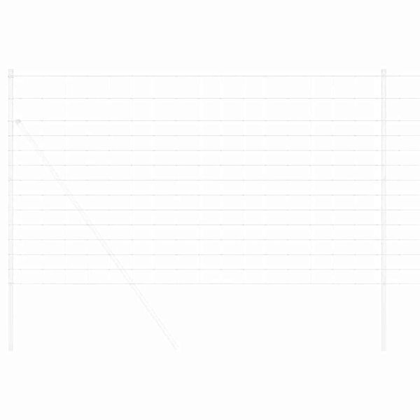 vidaXL Περίφραξη αγρού Γκρι 1.4 x 10 m Ατσάλι