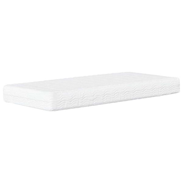 vidaXL Κρεβάτι Γωνίας με στρώμα Σκούρο γκρι 100 x 200 cm Βελούδο