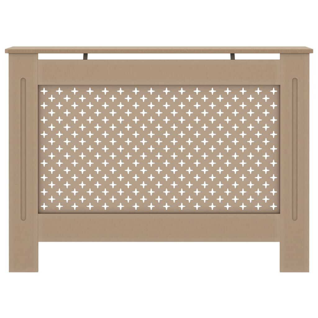 vidaXL Κάλυμμα Καλοριφέρ 112 x 19 x 81,5 εκ. από MDF