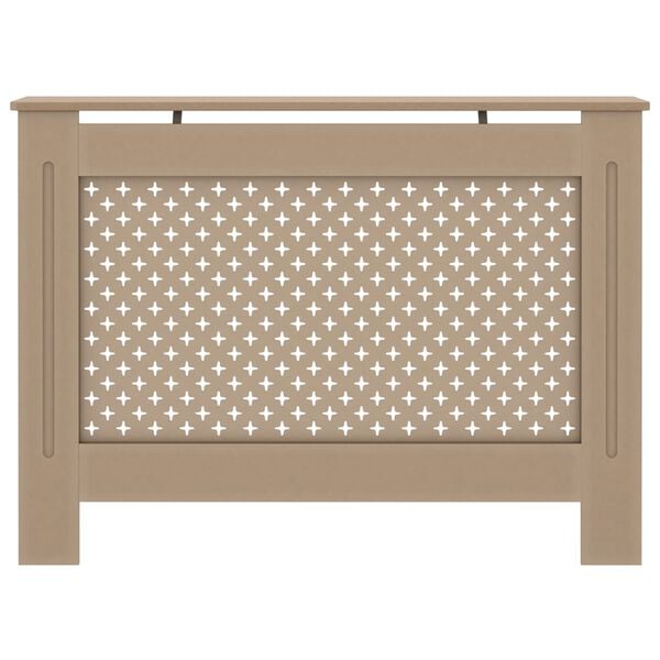 vidaXL Κάλυμμα Καλοριφέρ 112 x 19 x 81,5 εκ. από MDF