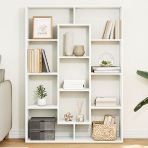 vidaXL &Beta;&iota;&beta;&lambda;&iota;&omicron;&theta;ή&kappa;&eta; &Lambda;&epsilon;&upsilon;&kappa;ή 102x29x143 &epsilon;&kappa;. &alpha;&pi;ό &Epsilon;&pi;&epsilon;&xi;&epsilon;&rho;&gamma;&alpha;&sigma;&mu;έ&nu;&omicron; &Xi;ύ&lambda;&omicron;