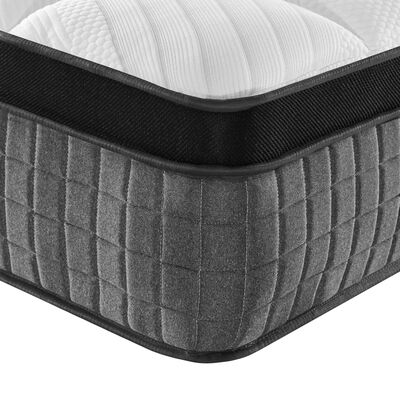 vidaXL Στρώμα με Pocket Springs Μεσαία Plus Σκληρότητα 100x200 εκ.