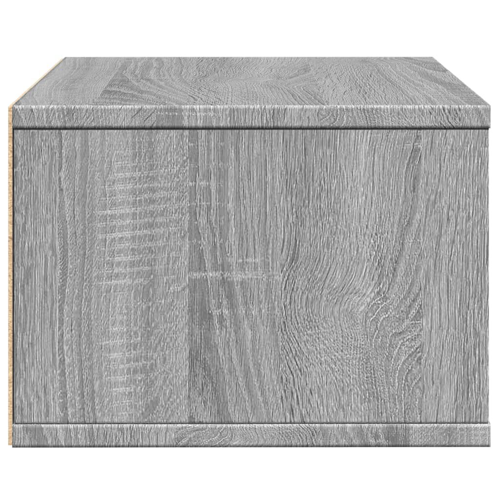 vidaXL Βάση Εκτυπωτή Γκρι Sonoma 40x32x22,5 εκ. από Επεξεργασμένο Ξύλο