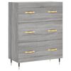 vidaXL &Nu;&tau;&omicron;&upsilon;&lambda;ά&pi;&iota; &Gamma;&kappa;&rho;&iota; Sonoma 69,5 x 34 x 90 &epsilon;&kappa;. &alpha;&pi;ό &Epsilon;&pi;&epsilon;&xi;&epsilon;&rho;&gamma;&alpha;&sigma;&mu;έ&nu;&omicron; &Xi;ύ&lambda;&omicron;