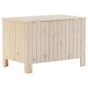 vidaXL Κουτί Αποθήκευσης με Καπάκι RANA 80x49x54εκ. Μασίφ Ξύλο Πεύκου