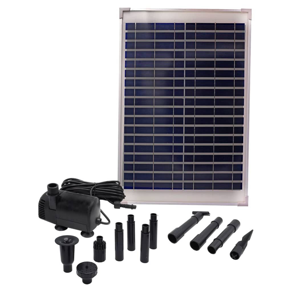 Ubbink Σετ Αντλίας Κήπου/Σιντριβανιού SolarMax 1000 με Ηλιακό Πάνελ