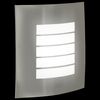 vidaXL Εξωτερικά Φωτιστικά Τοίχου 2 pcs Ασημί 23.5 x 10.5 x 26 εκ