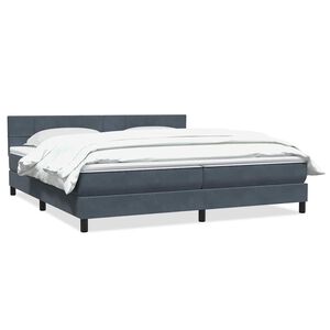 vidaXL Box Spring &Kappa;&rho;&epsilon;&beta;ά&tau;&iota; &mu;&epsilon; &sigma;&tau;&rho;ώ&mu;&alpha; &Sigma;&kappa;&omicron;ύ&rho;&omicron; &gamma;&kappa;&rho;&iota; 180x220 &epsilon;&kappa;. &Beta;&epsilon;&lambda;&omicron;ύ&delta;&iota;&nu;&omicron;