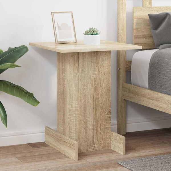 vidaXL End Table &Delta;&rho;ύ&sigmaf; Sonoma 44,5 x 45 x 55 &epsilon;&kappa; &Epsilon;&pi;&epsilon;&xi;&epsilon;&rho;&gamma;&alpha;&sigma;&mu;έ&nu;&omicron; &xi;ύ&lambda;&omicron;