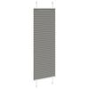 vidaXL Πλισέ περσίδα Ανθρακί 40x100 cm Πλάτος υφάσματος 39,4 cm