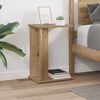 vidaXL End Table Artisan Oak 35 x 25 x 50 &epsilon;&kappa; &Epsilon;&pi;&epsilon;&xi;&epsilon;&rho;&gamma;&alpha;&sigma;&mu;έ&nu;&omicron; &xi;ύ&lambda;&omicron;