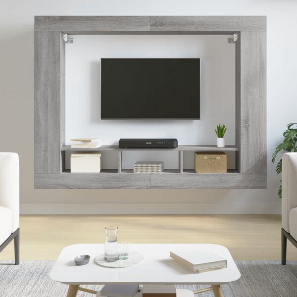 vidaXL Έ&pi;&iota;&pi;&lambda;&omicron; &Tau;&eta;&lambda;&epsilon;ό&rho;&alpha;&sigma;&eta;&sigmaf; &Gamma;&kappa;&rho;&iota; Sonoma 152 x 22 x 113 &epsilon;&kappa;. &Epsilon;&pi;&epsilon;&xi;&epsilon;&rho;&gamma;. &Xi;ύ&lambda;&omicron;