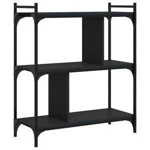 vidaXL &Beta;&iota;&beta;&lambda;&iota;&omicron;&theta;ή&kappa;&eta; 3 &Epsilon;&pi;&iota;&pi;έ&delta;&omega;&nu; &Mu;&alpha;ύ&rho;&eta; 76 x 32 x 88 &epsilon;&kappa;. &alpha;&pi;ό &Epsilon;&pi;&epsilon;&xi;&epsilon;&rho;&gamma;. &Xi;ύ&lambda;&omicron;