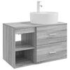 vidaXL &Sigma;&epsilon;&tau; &Epsilon;&pi;ί&pi;&lambda;&omega;&nu; &Mu;&pi;ά&nu;&iota;&omicron;&upsilon; 2 pcs &Gamma;&kappa;&rho;&iota; Sonoma &Epsilon;&pi;&epsilon;&xi;&epsilon;&rho;&gamma;&alpha;&sigma;&mu;έ&nu;&omicron; &Xi;ύ&lambda;&omicron;