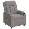 vidaXL &Alpha;&nu;&alpha;&kappa;&lambda;&iota;&nu;ό&mu;&epsilon;&nu;&eta; &pi;&omicron;&lambda;&upsilon;&theta;&rho;ό&nu;&alpha; Taupe 75 x 95 x 100 cm Ύ&phi;&alpha;&sigma;&mu;&alpha;