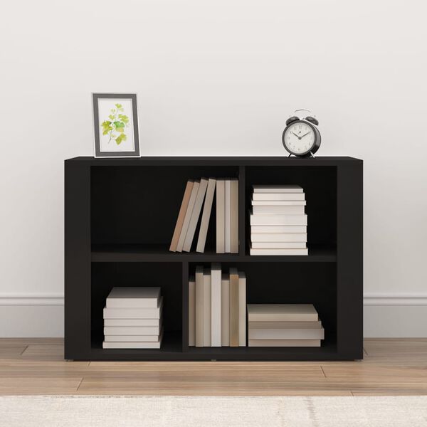 vidaXL Ντουλάπι Μαύρο 80 x 30 x 54 εκ. από Επεξεργασμένο Ξύλο