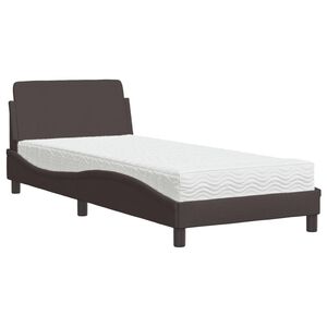 vidaXL &Kappa;&rho;&epsilon;&beta;ά&tau;&iota; &mu;&epsilon; &Sigma;&tau;&rho;ώ&mu;&alpha; Dover &Sigma;&kappa;&omicron;ύ&rho;&omicron; &Kappa;&alpha;&phi;έ 80x200 &epsilon;&kappa;. &Upsilon;&phi;&alpha;&sigma;&mu;ά&tau;&iota;&nu;&omicron;