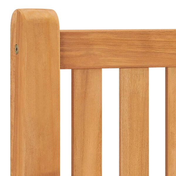vidaXL Παγκάκι Κήπου 114 εκ. από Μασίφ Ξύλο Teak