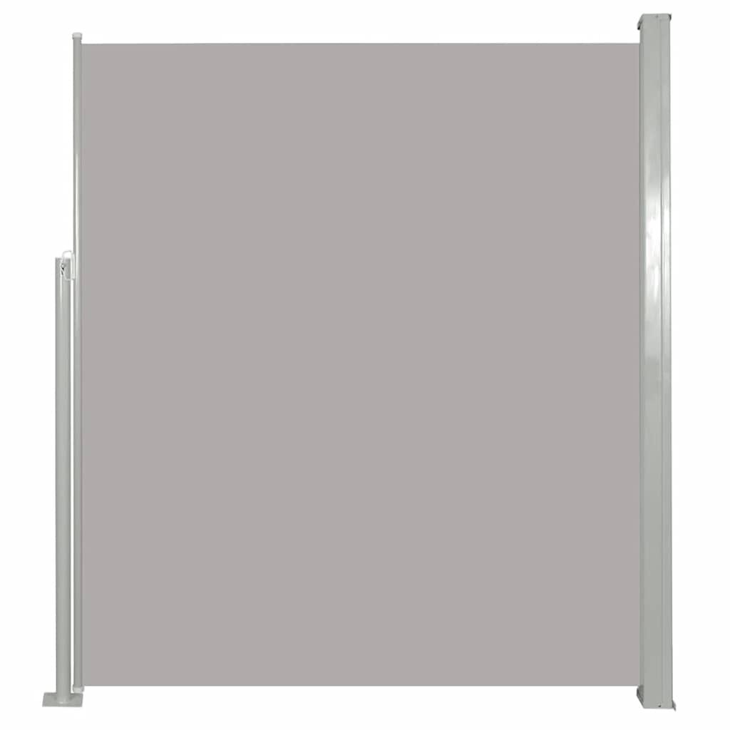 vidaXL Σκίαστρο Πλαϊνό Συρόμενο Γκρι 160 x 500 εκ.