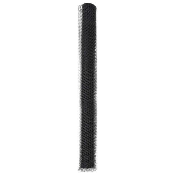 vidaXL Εξαγωνικός φράχτης Γκρι 1.6 x 10 m Ατσάλι